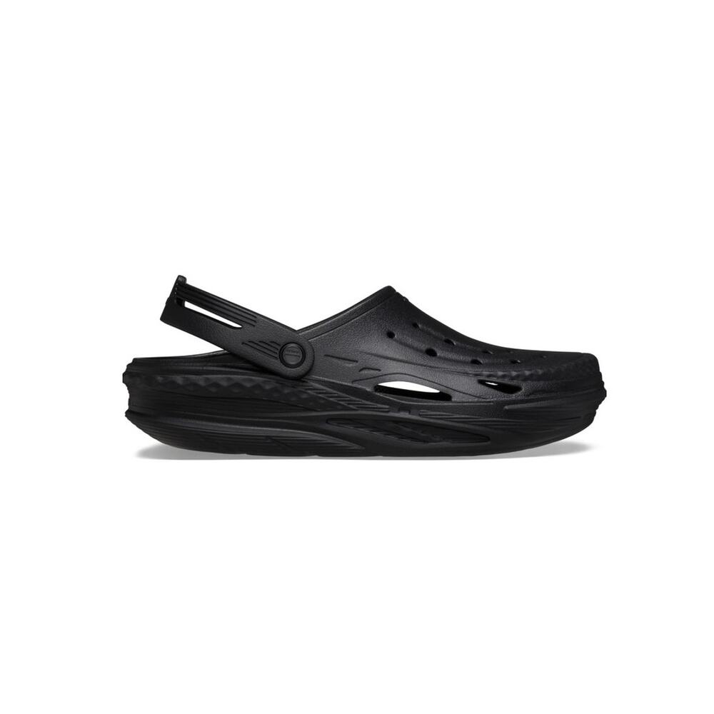 CROCS Offgrid Clog‎ Slides Black 12 Comfortable Ergonomic Gorpcore Lightweight